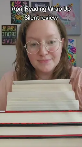 if I like a book it basically gets 5 stars haha so maybe I'm not the best for silent reviews 🤷‍♀️ #silentreviews #BookTok #bookreview #readingwrapup #aprilreads #reading #bookworm 