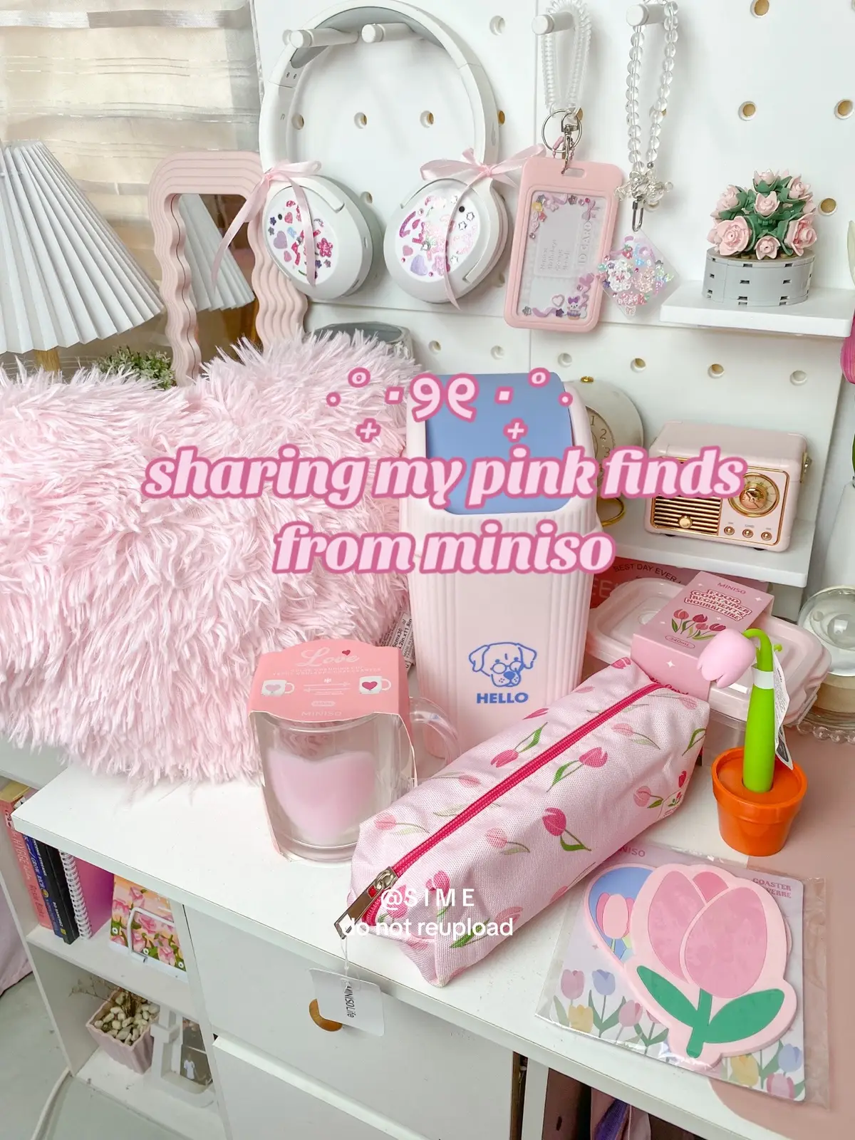 @Miniso Official @Miniso Philippines #miniso #haul #finds #pink #tulips #fyp #foryou 