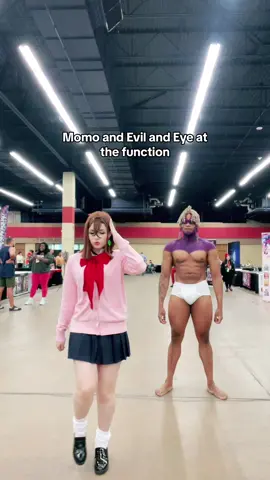 Go read Dandadan or watch when the anime drops! Momo is @💖Tala💖  Evil eye: Me #dandadan #dandadanmanga #dandadancosplay #cosplay #dance 