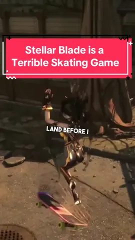 Stellar Blade is awful! #stellarblade #newgame #tonyhawk #tonyhawkproskater #skate #skate3 #session #skating #Skateboarding #gametok #GamingOnTikTok #viral 