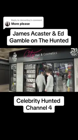 Replying to @clevverboy  James Acaster & Ed Gamble on The Hunted part 2 #celebrityhunted #jamesacaster #edgamble #hunted #hunteditv #britishtvshow #britishtv #channel4 