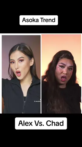 Asoka Trend: Alex Gonzaga Vs. Chad Kinis! #fy  #fyp  #asoka  #asokamakeup  #asokatrendkids  #alexgonzaga #chad  #chadkinis  #alex #Trending #