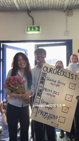 sorry for making everyone wait 😋 grind never stops #promposal #justfriends #fyp #prom 