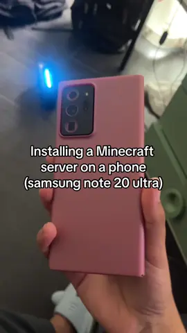 actually high effort video and it worked too 😍😍😍 #Minecraft #minecraftserver #samsung #android #ubuntu #linux 