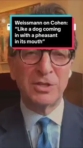 Former Justice Department prosecutor Andrew Weissmann joins Nicolle Wallace on '#Deadline White House' with his reaction to testimony from #Stormy Daniels' lawyer about Michael #Cohen in the #Trump hush money #trial.