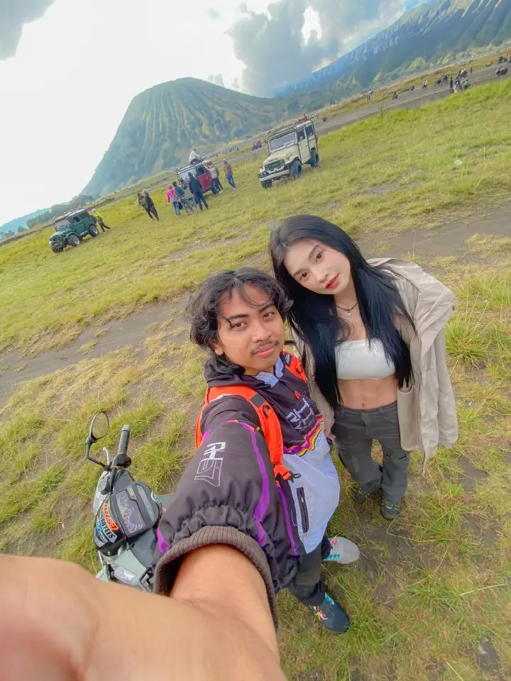 kesempatan tidak datang dua kali 🙌🥶🥵😋#bromotenggersemeru #douyin_china #fizr #menyalaabangkuh🔥 #bromo 