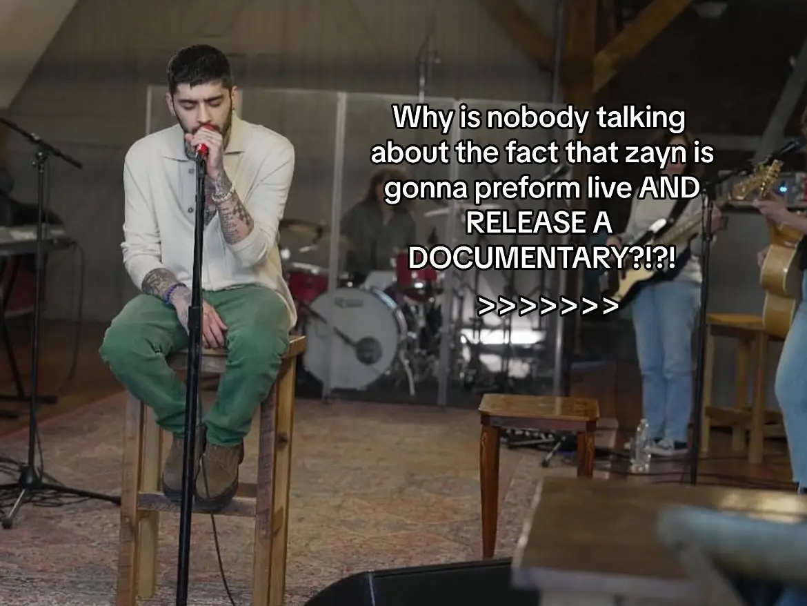 HELLO!! #zaynmalik #roomunderthestairs #documentary #livepreformance #album 