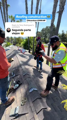 Replying to @Tony Rodriguez entrenamiento de roofing . #chicoruiz #construction #roofing #training #parati #learnmf 