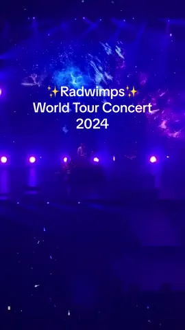 One of the Best anime and OST ✨  Sparkle by Radwimps 📍 Radwimps World Tour 2024- Manila #radwimps #radwimpsworldtour2024 #kiminonawa #yourname #sparkle 