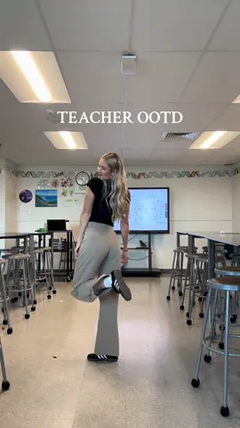 Cardigans over everything 🙌🏼 one of my students said my sambas were “not it” today so that was nice! Ill never stop rocking them tho @adidas  #teacherootd #teacheroutfits #teacherfitcheck #teacherfashion #teacherlife #youngteacher #lindseyteaches #teachertok 