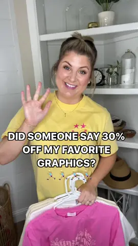 Say GRAPHICS to snag the d!scount code and save 30% off the CUTEST summer graphics!😍⤵️ @The Pink Lily #pinklily #graphicteeshirt #momstyle #momfashion #summerstyle #maternityfashion 