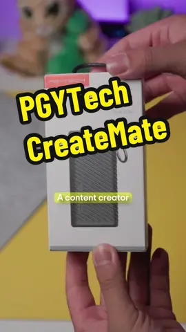 A content creator MUST-HAVE!! This is the PGYTech CreateMate and the one I have is the SD Card & CFExpress Type B Version. I don't have to carry a memory card case and a card reader separately anymore. #tech #technology #contentcreator #contentcreation #pgytech