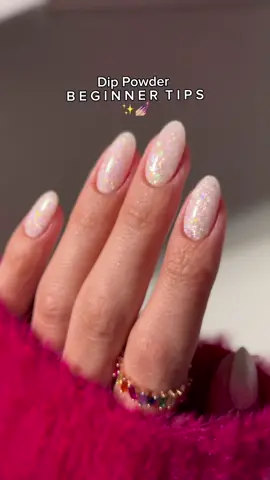 Dipping your nails at home is a full learning process. Try different methods to find what works best for you. Here are 3 different ways you can apply dip powder and some tips and tricks to help you along the way 💅🏼 No way is the right way and what works for one doesn’t work for all, so play around until you find your preferred method.  Happy Dipping ✨💅🏼 @Sparkle & Co. Luxe Nails  Opal - Secret Menu Dip Powder  #dippowder #dipnails #dippowdernails #nailtutorial #nailsathome  How to dip powder nails for beginners 
