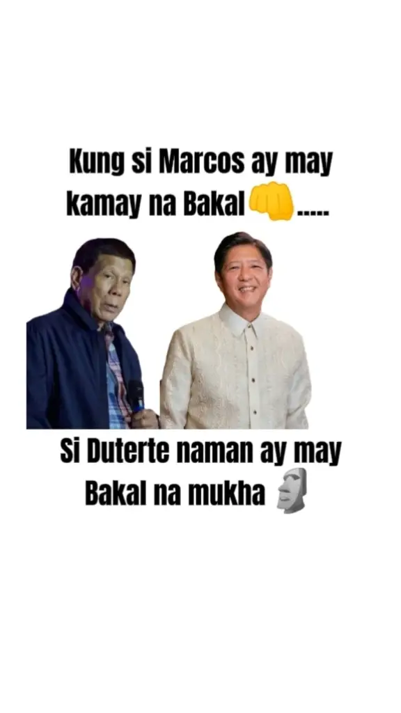 Kung si Marcos ay may kamay na Bakal si Duterte naman ay may Bakal na mukha #rodrigoduterte #duterte #dds #ferdinandmarcos #bbm #bongbongmarcos #pbbm 