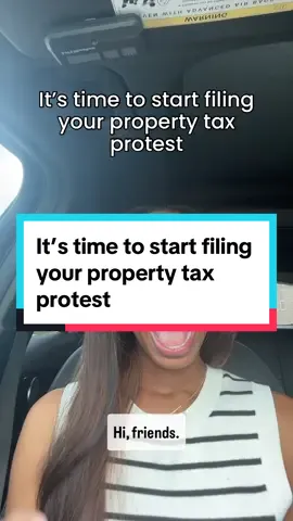 Hey friends! It's that time of year again, time to file your property tax protest! (I know we are all collectively groaning) But let's get it done friends!  If you don't know what the purpose of a property protest is, it gives you an opportunity to protest the appraisal district's determined value of your home. It's important to protest your value yearly to try to keep your home's value as low as possible for tax purposes. Lowering your taxes will help to ultimately lower your monthly payment. As a reminder: Your appraisal district's value is not the same as your ACTUAL value that buyer's would be willing to purchase your home for.  💰 First things first: If you haven't already filed your homestead exemption, make sure you do that ASAP! For protesting you'll have 2 options:  💰 Do it yourself - It's actually not too difficult to do, you'll just need to set aside a little time to get it done. I'll be posting a longform video this week with instructions on how to do this.  💰 Hire a company to protest your taxes. There are plenty of companies that will help you protest your property taxes. Here are a couple of companies you can use (or you can honestly just google and find a company as well):  - Ownwell  - O'Connor Property Tax Protest - NTPTS 💰 Whatever you decide to do, make sure you've protested your value by MAY 15th, 2024.  Good Luck!  #houstonrealtors #houstonrealestateagent #propertytax #propertytaxes #propertytaxprotest #homeownertips #realtor #blackrealtor 