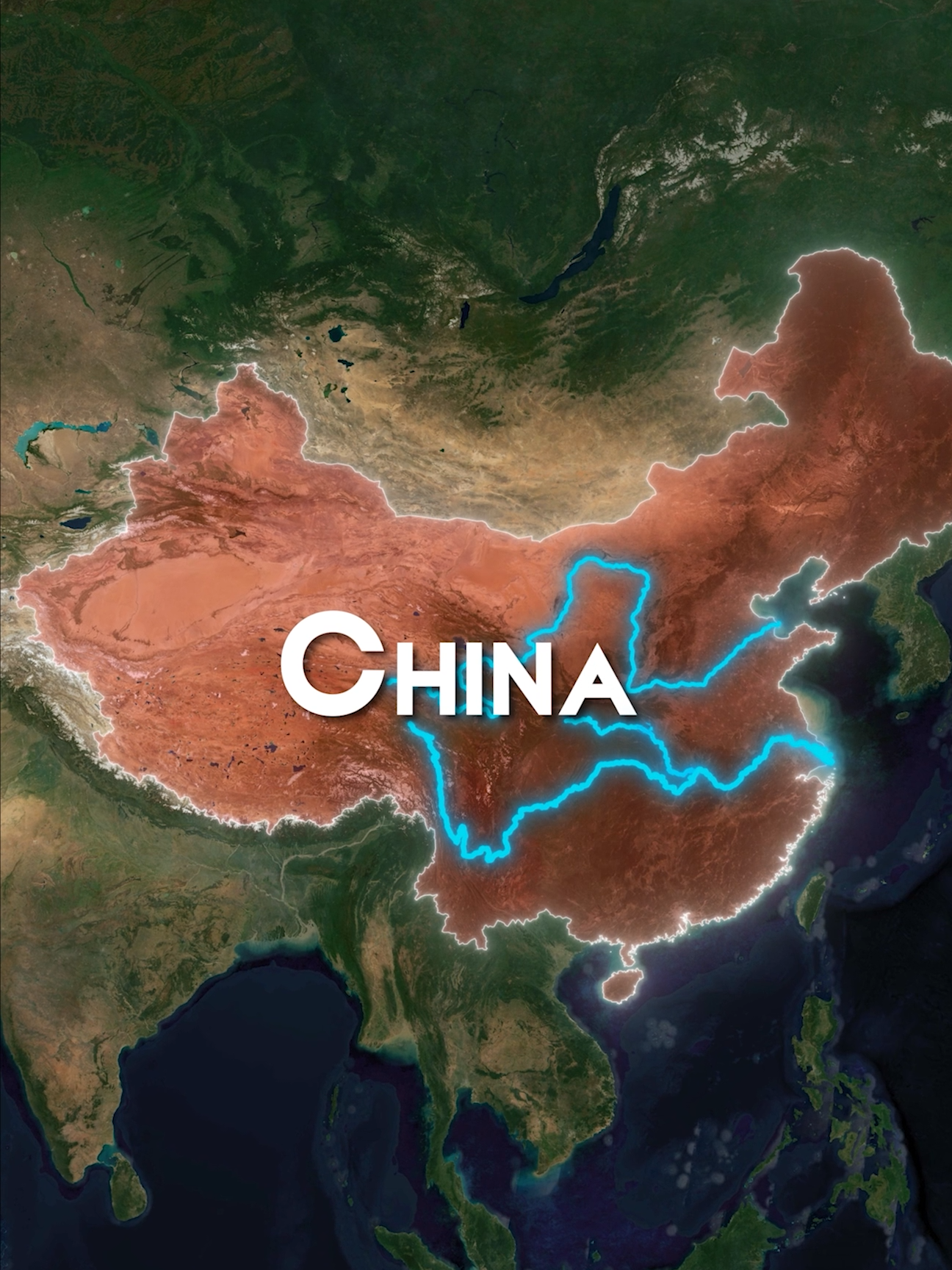 Why is China Diverting it's Rivers? #geography  #china  #river #demographics  #conquest  #power  #strength  #unitedstates  #conflict  #war  #ytshorts  #history  #infrastructure  #asia