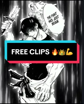 Free clips download and save #anime #animeedit #jujutsukaisen #jujutsukaisenedit #tojifushiguro #toji #clips #fyp 