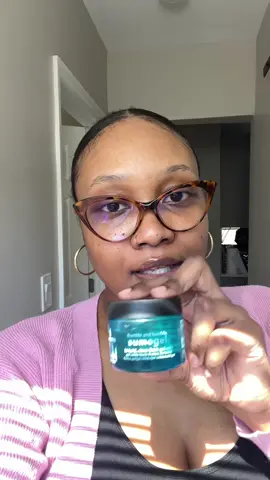 Tryjng the @Bumble and bumble. Sumogel to slick back my natural hair in five minutes or less. I love that it holds ans is shiny!  #HairTikTok #HairRoutine #hairideas #EasyHairstyles #naturalhairgel #gifted 