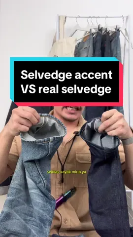 Some people say selvedge accent = selvedge palsu. Kalo menurut gw selvedge accent = inovasi. Tergantung persepsi dari sudut pandang siapa. Btw gw baru aja beli device goks dari @Voopoo Indonesia ! #movefastwithconfidance 