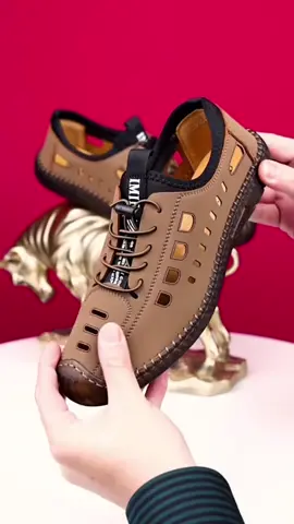 Ý nhập khẩu Kraft Sandals, 100% da tốt, 100% da thật, không bị hỏng trong ba năm