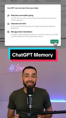 ChatGPT has now memory. This feature helps it remember important information about you and give you better and more relevant answers. #ai #chatgptplus #chatgpt #openai #chatgpthack 