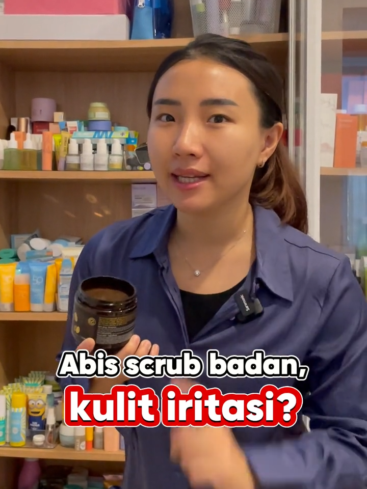 Abis scrub badan, kulit malah iritasi? ada yang pernah? #funskincare #bodyscrub