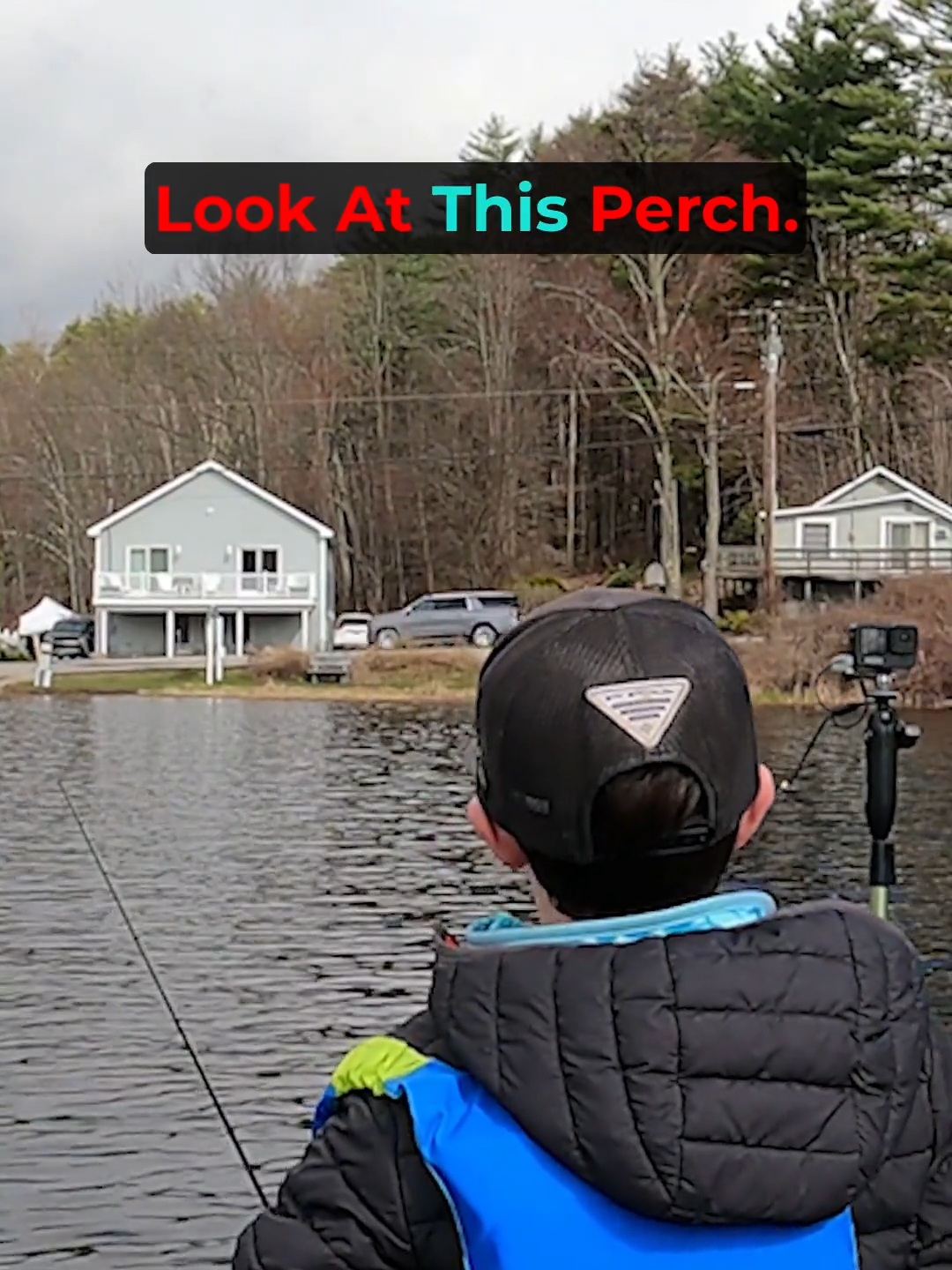 Mom was not EXPECTING that. #bass #fish #fishing #Outdoors #bassfishing #boat #lake #fypシ #hunting