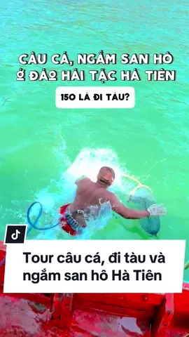 Review tour đi tàu câu cá, lặn ngắm san hô, mò hải sản ở đảo Hải Tặc | Hà Tiên đi chơi ở đâu? #reviewdulich #hatien #daohaitac #travel #dulich #kiengiang #dulichbien #lethanhsang #2ngay1dem 