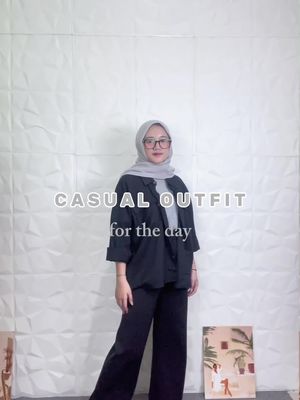 Casual Outfit For Today🤩 menurut kalian outfit kali ini cocok di pake ke acara apa ya???👀🫶🏻  #casualoutfits #outfitcasual #recommendations #dailyoutfits #kulothighwaist #kemejaoversize #ootdfashion #fypシ゚viral  