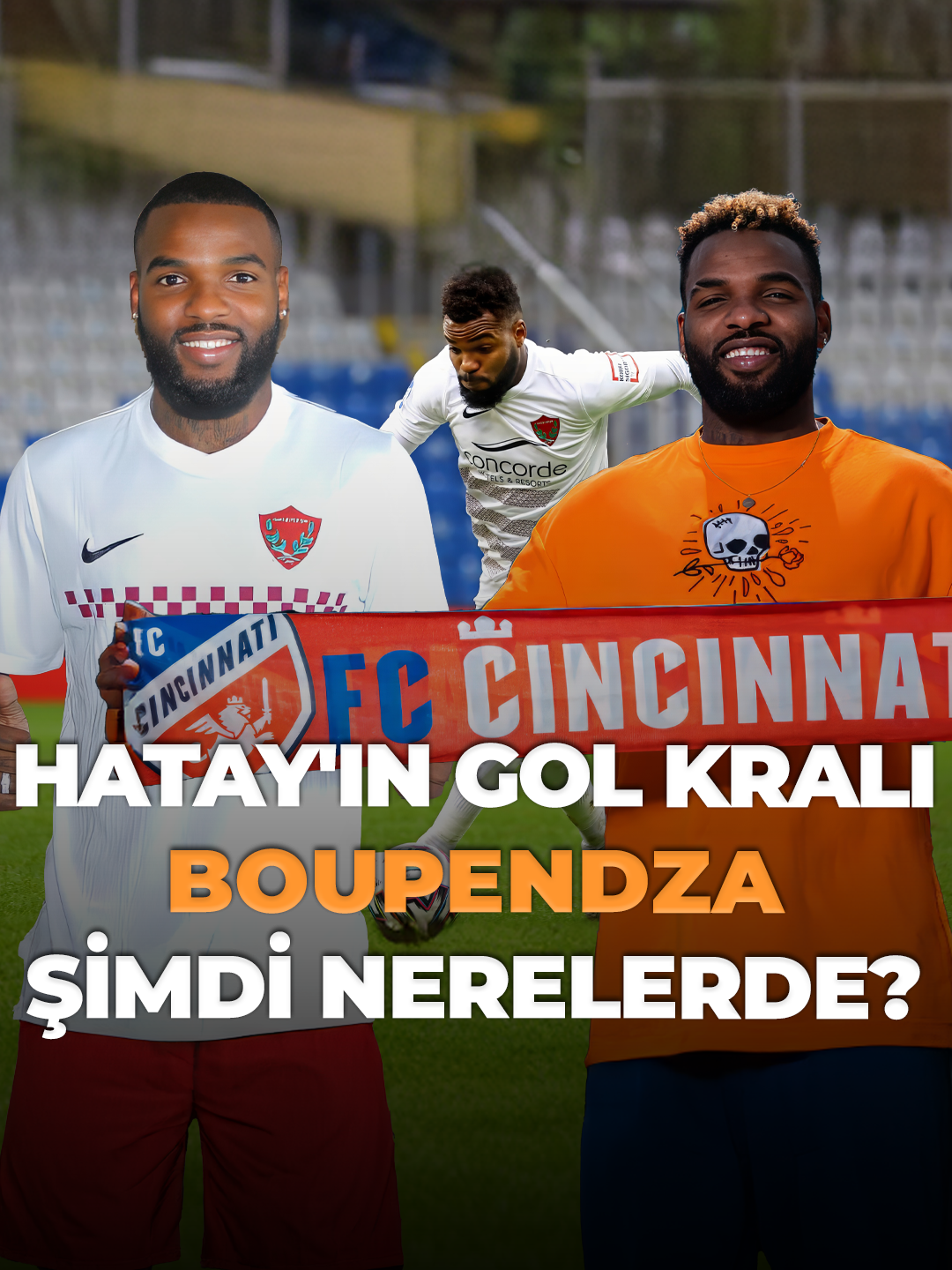 👑 Hatayspor'un gol kralı Boupendza şimdi nerelerde? #gdhspor #hatayspor #boupendza #süperlig