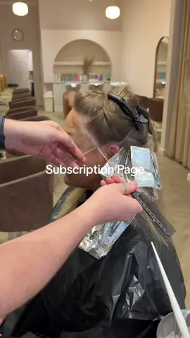Psssst Coming soon to that other platform 👀  #hairtutorials #haireducation #foiling #blonde #viralcontent 