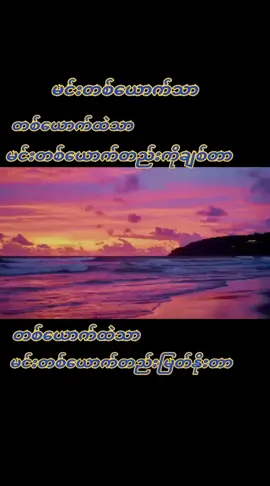#မင်းတစ်ယောက်သာ #နေမျိုး #music #☘️🌿KY🌿☘️ #fypシ 