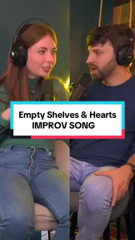 Empty Shelves. Empty Hearts. | IMPROV SONG #improv #improvsong #musicalmonday #improvbroadway