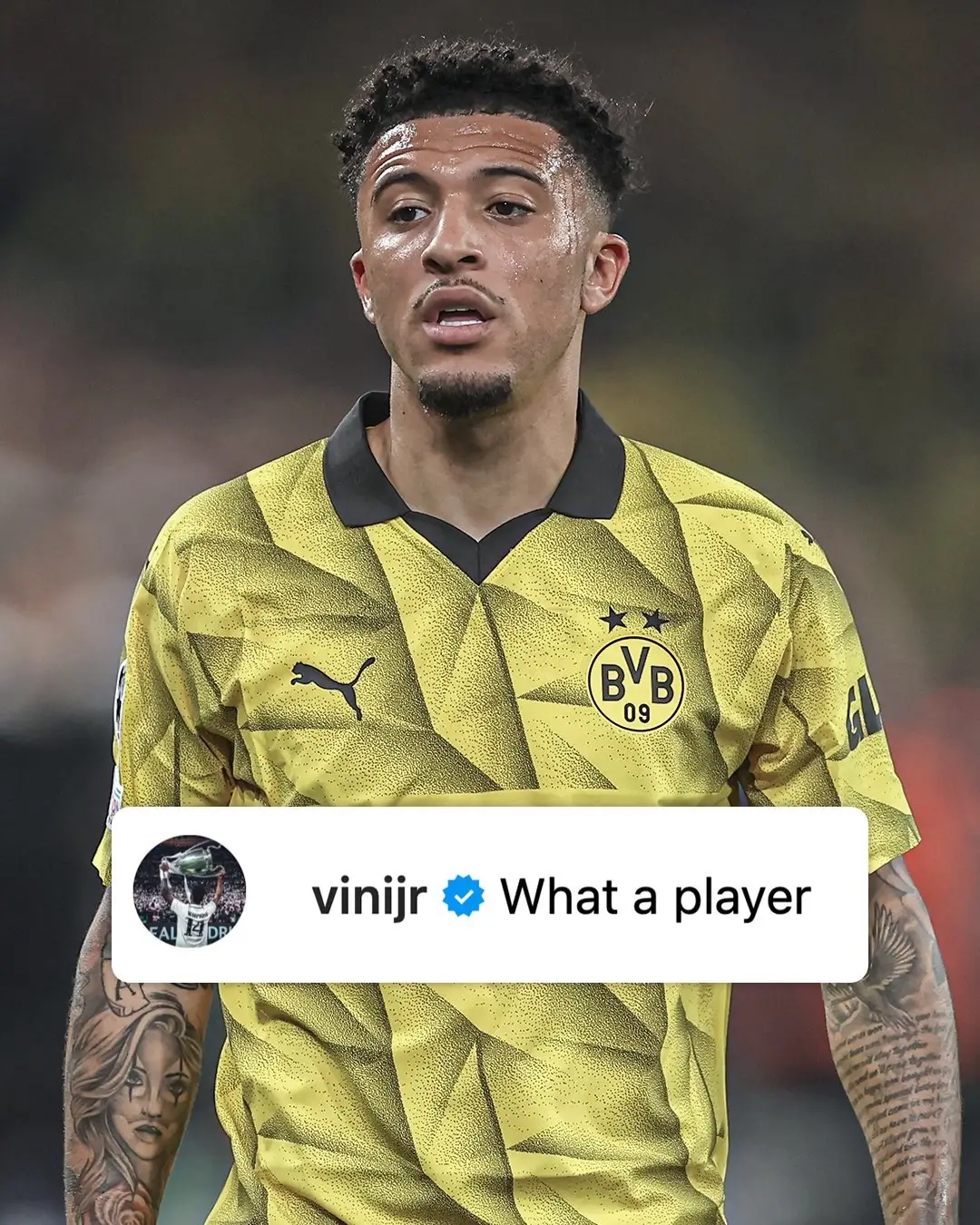 what a player 😍 #sancho #jadonsancho #dortmund #fyp #championsleague #footballtiktok 