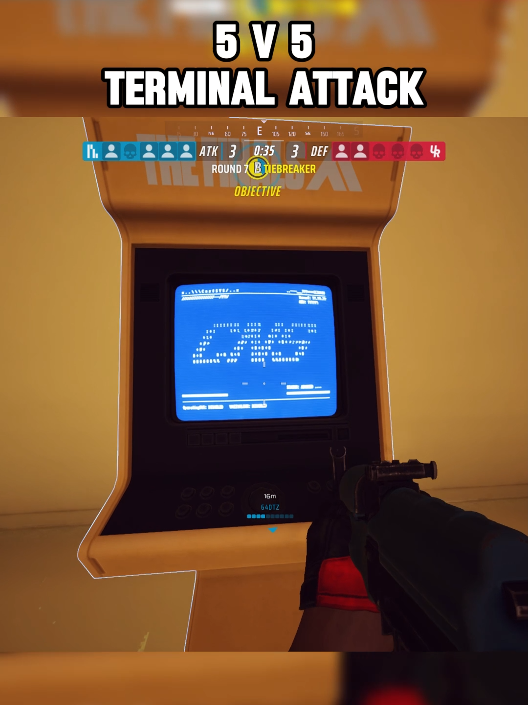 The Finals new 5v5 mode terminal attack #thefinals #thefinalsgame #thefinalsgameplay #gaming #fyp #fypシ゚ #foryoupage