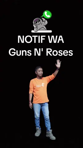 Notif Whatsapp Guns N' Roses #gunsnroses #notif #notification #notifwhatsapp #notifications #notifwa #notificaciones #whatsapp 