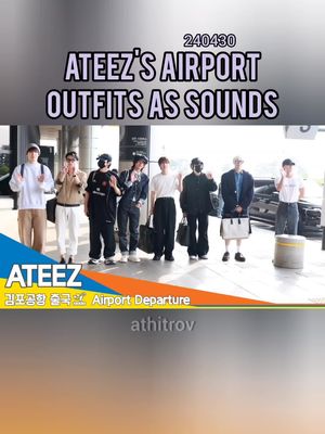 cause if i rate/rank them y'all will call me an anti for having opinions smh. still won't stop me from yapping tho☝🏻 ATEEZ 240430 AIRPORT OUTFITS AS SOUNDS #ateez #atiny #kpop #fashion #fyp #viral #athitrov #kpopfyp @ATEEZ_Official 