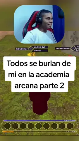 Todos se burlan de mi en la Academia Arcana parte 2 #academiaarcana #roleplay #garrysmod #harrypotter #stream #twitch #orlandovision 