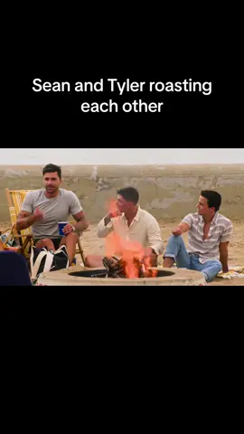 Tyler and Sean's argument at the bonfire. #SellingTheOC premieres tomorrow May 3.