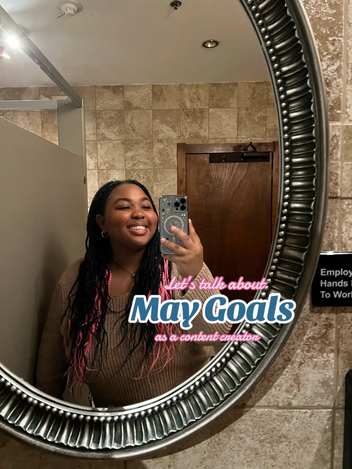 We will be reaching all our goals this month and all 2024!! #blackcontentcreator #maygoals #blackgirltiktok #fyp #happymay #goals #goalsetting 