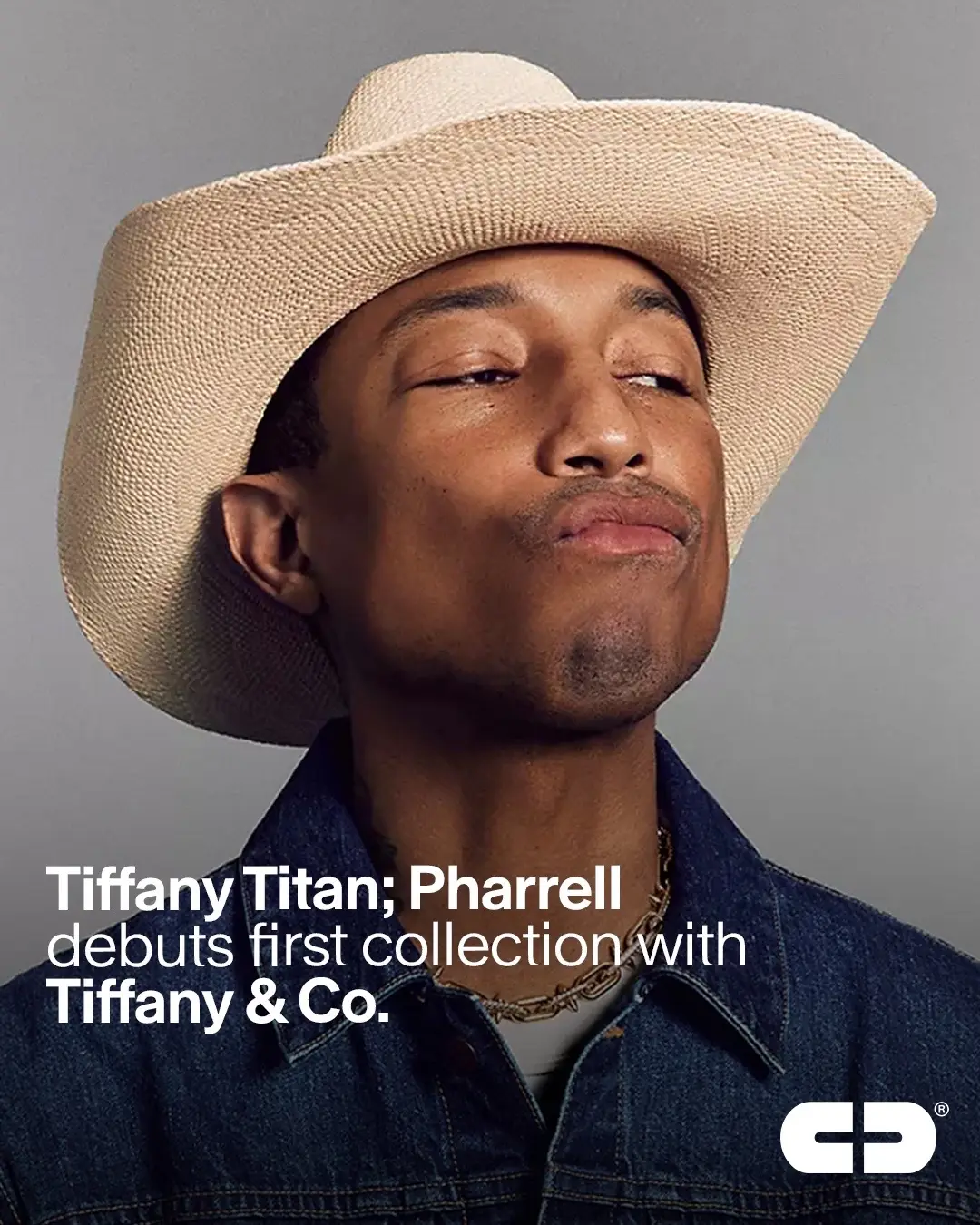 Another link on his chain for Pharrell Williams. The artist, producer and visionary has teamed up with @Tiffany&Co. to debut his first collaboration with the New York jeweller. The designs feature a “signature spike motif inspired by the mythological Poseidon and his trident.” What do you think of the collaboration? Will you be copping?  📸 : Tiffany & Co. #pharrell #pharrellwilliams #tiffanyandco #jewellery #fyp #foryoupage 