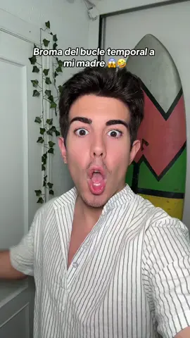Broma del bucle temporal a mi madre #broma #madre #tendencia #prank #funny #mom #humor #mother 