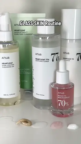 Glass skin routine!🩷 @Anua Store US  #anua #anuapeach70niacinserum #anuapeachserum #anuatoner #anuacleansingoil #TikTokShopMothersDay #koreancleansingoil #koreanserum #koreantoner #doublecleansing #doublecleanse #acneproneskin #sensitiveskin #acne #glassskin #glassskinroutine #glowyskin #koreanskincare #koreanskincareroutine #koreanskincareproducts #kbeauty 