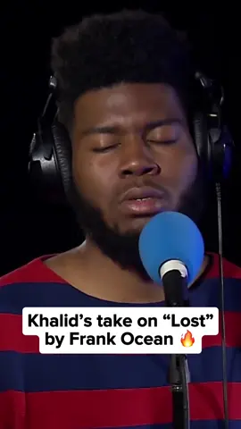 Khalid delivering a beautiful cover of Frank Ocean’s “Lost” . #khalid #frankocean #songcover #vocals #liveperformance #songcovers #rnb #rnbmusic #rnbvibes #fypシ #trending 