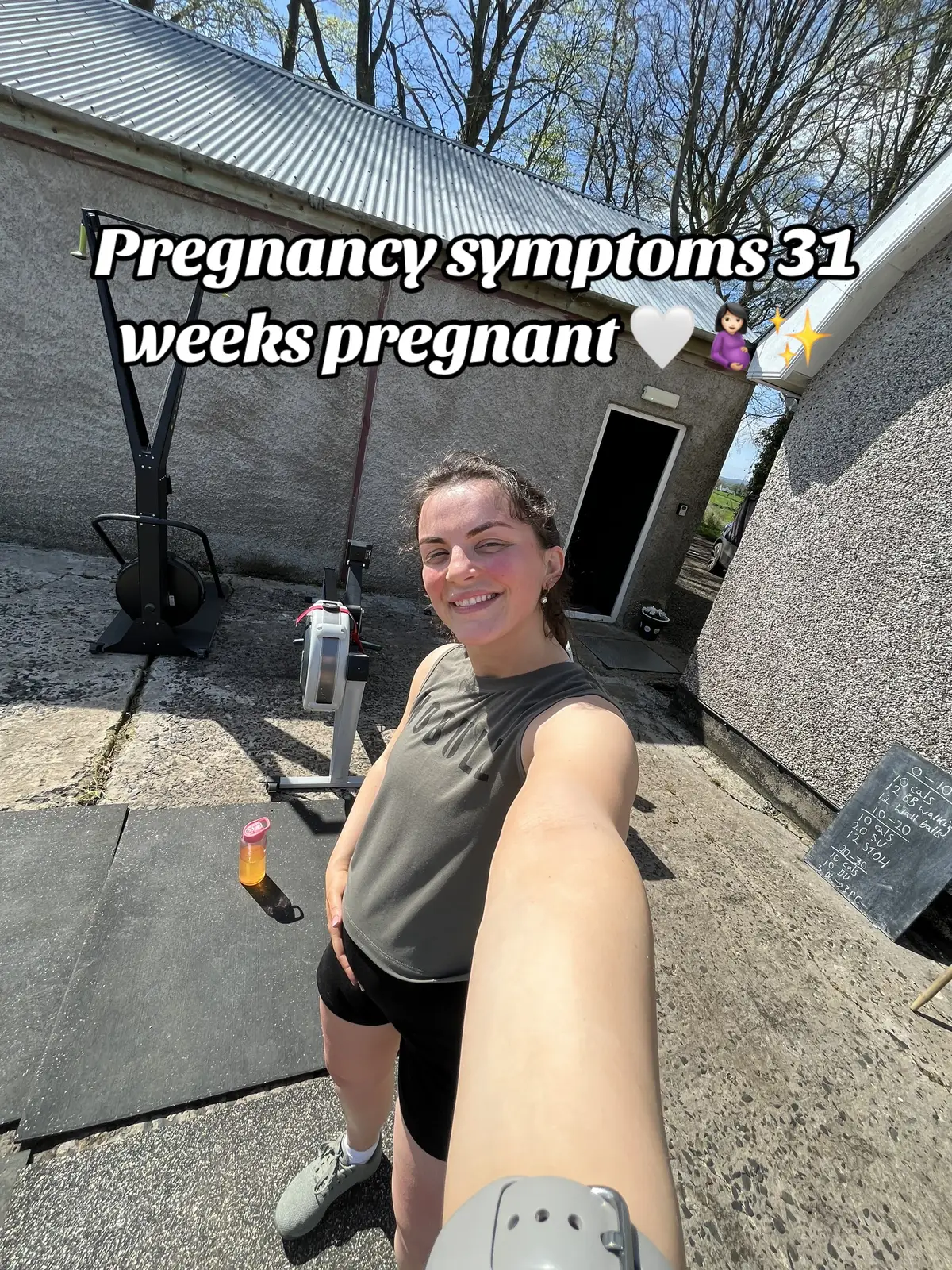 So ready for the end but not one bit prepared 🤣 #31weekspregnant #pregnanttiktok 