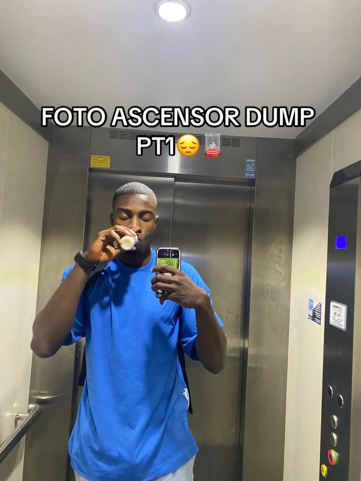 Fijate y lo descubrirás😔#fyp #espejo #ascensor #viral 