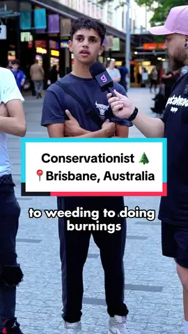 How much does he make as a Conservationist 🌲📍Brisbane, Australia  #interview #streetinterview #fyp #paytransparency #salarytransparency #brisbane 