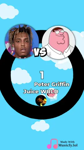 Juice WRLD Vs Peter Griffin. Who Will Win? #marblerace #juicewrld #petergriffin #aicover #fyp 