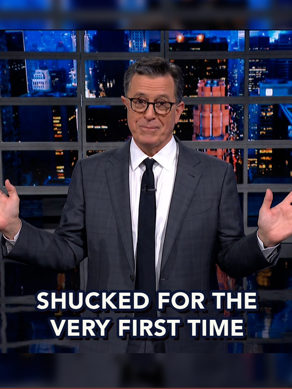 Unclear if Trump understands what veganism is. #Colbert