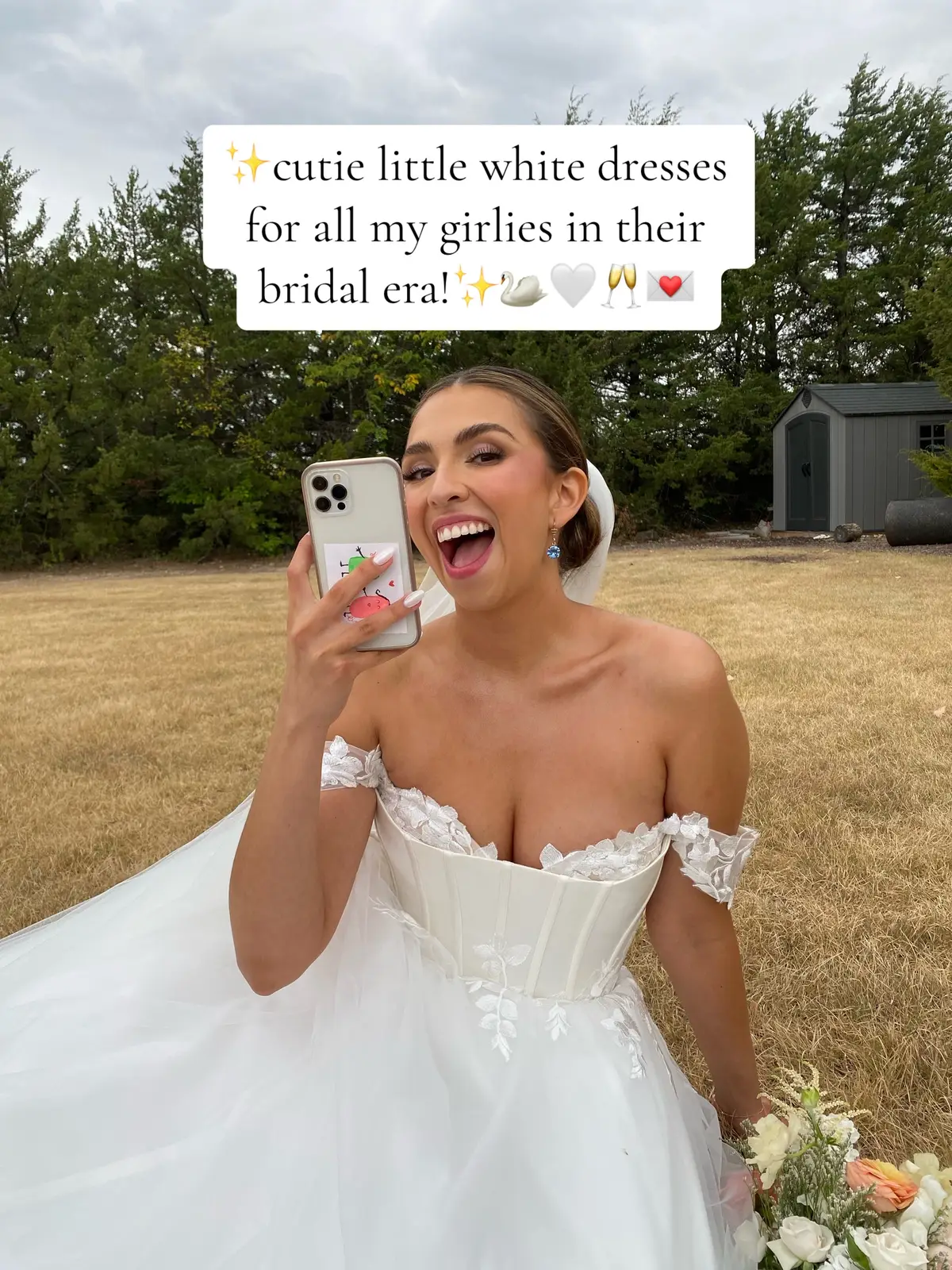 @lissette🌷 #bridaltiktok #bridallook #bridalfinds #creatorsearchinsights #bridal #whitedresses #ohpolly #bacheloretteparty #bacheloretteoutfit #affordablebridal #affordablefashion 